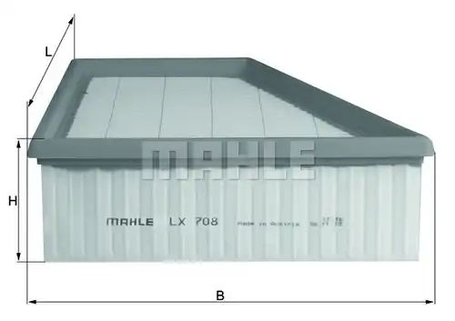 въздушен филтър KNECHT LX 708