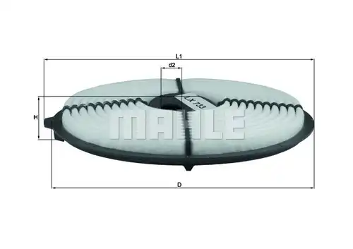 въздушен филтър KNECHT LX 733