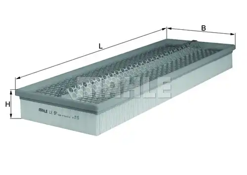 въздушен филтър KNECHT LX 97