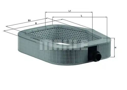 въздушен филтър KNECHT LX 990