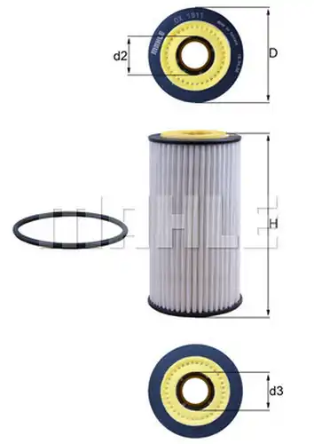 маслен филтър KNECHT OX 1311D