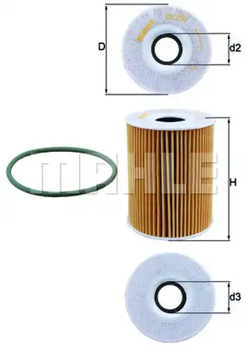 маслен филтър KNECHT OX 254D5