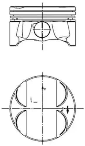 бутало KOLBENSCHMIDT 40085600