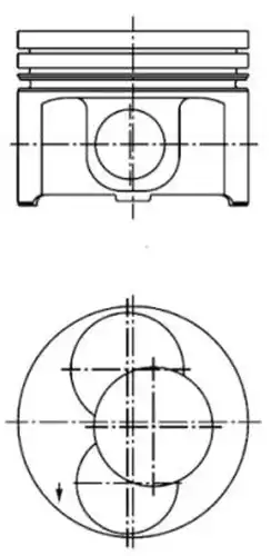 бутало KOLBENSCHMIDT 40092620