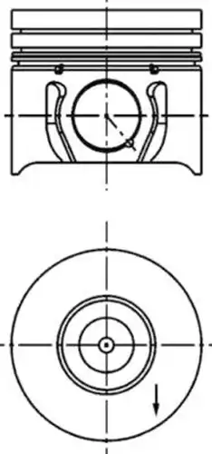 бутало KOLBENSCHMIDT 40173610