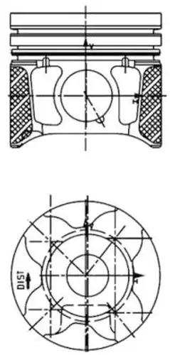 бутало KOLBENSCHMIDT 40179600