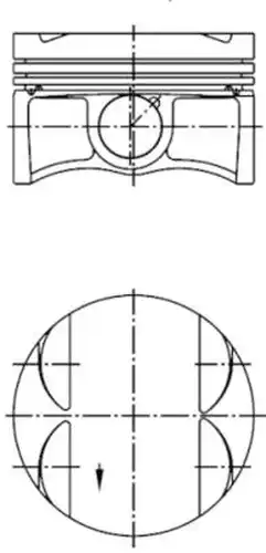 бутало KOLBENSCHMIDT 40303620