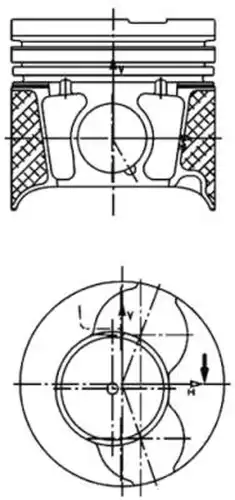 бутало KOLBENSCHMIDT 40469610