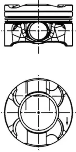 бутало KOLBENSCHMIDT 40653600