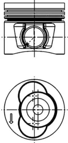 бутало KOLBENSCHMIDT 40715600