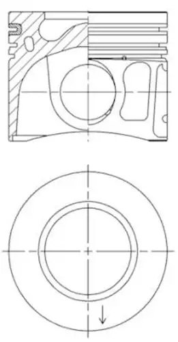 бутало KOLBENSCHMIDT 41072600