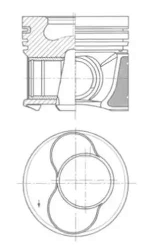 бутало KOLBENSCHMIDT 41158600