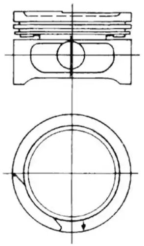 бутало KOLBENSCHMIDT 90054623