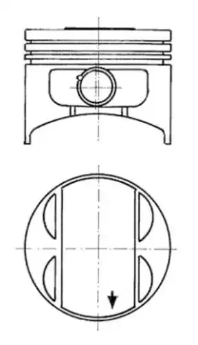 бутало KOLBENSCHMIDT 90717604