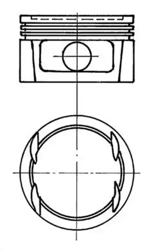 бутало KOLBENSCHMIDT 91023700