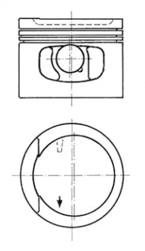 бутало KOLBENSCHMIDT 91128620