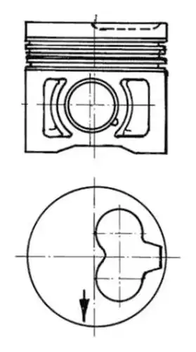 бутало KOLBENSCHMIDT 91386620