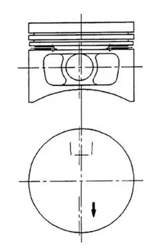 бутало KOLBENSCHMIDT 92396613