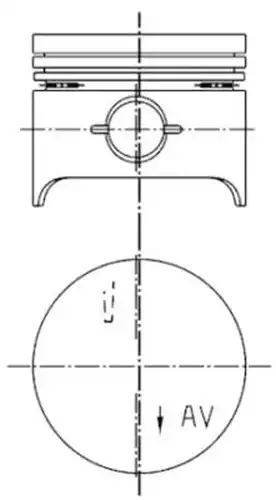 бутало KOLBENSCHMIDT 92409700