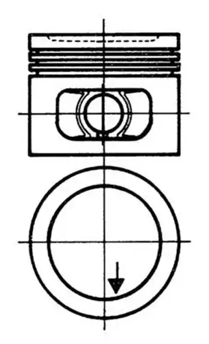 бутало KOLBENSCHMIDT 93114701