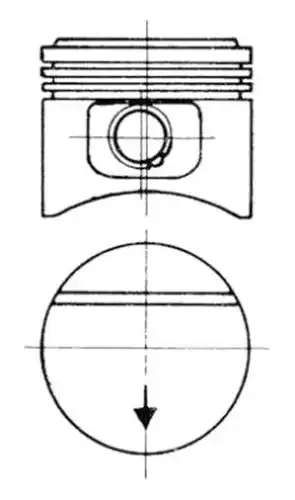 бутало KOLBENSCHMIDT 93671600