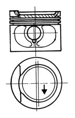 бутало KOLBENSCHMIDT 93825600