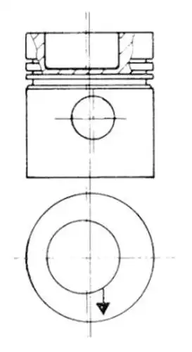 бутало KOLBENSCHMIDT 93831600