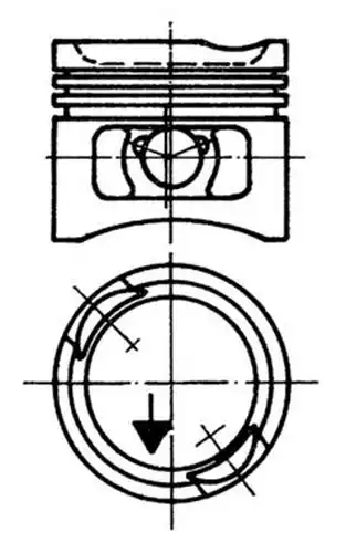 бутало KOLBENSCHMIDT 93867710