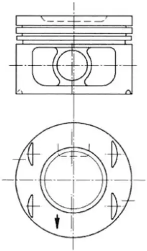 бутало KOLBENSCHMIDT 94673700