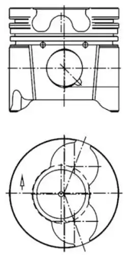 бутало KOLBENSCHMIDT 94783710