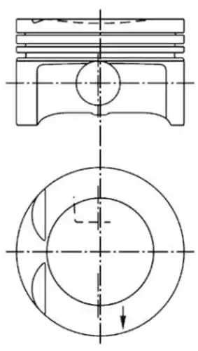 бутало KOLBENSCHMIDT 99438600