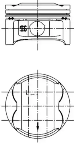 бутало KOLBENSCHMIDT 99439600