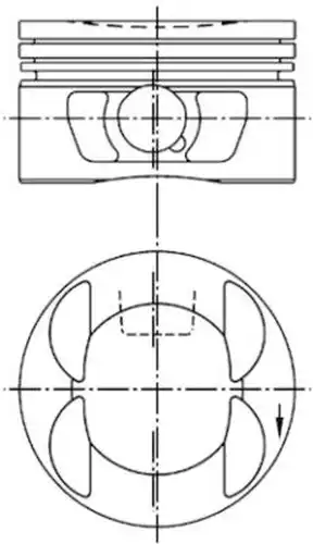 бутало KOLBENSCHMIDT 99695610