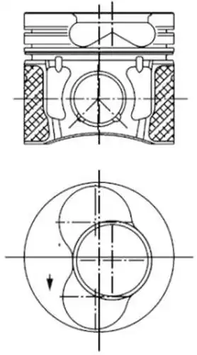 бутало KOLBENSCHMIDT 99842620