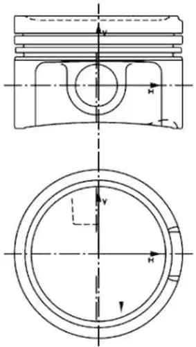 бутало KOLBENSCHMIDT 99933600