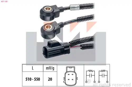 детонационен датчик KW 457 130