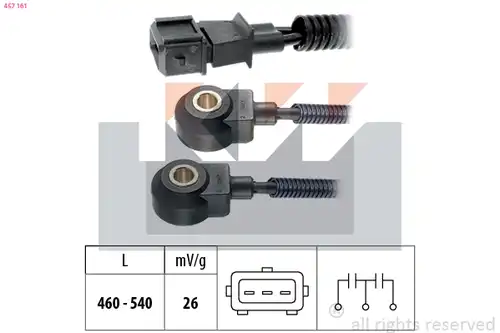 детонационен датчик KW 457 161