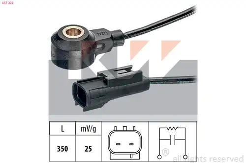 детонационен датчик KW 457 222