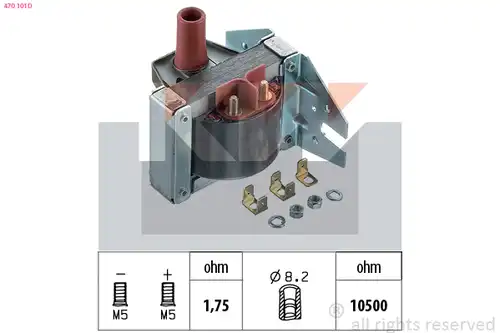 запалителна бобина KW 470 101D