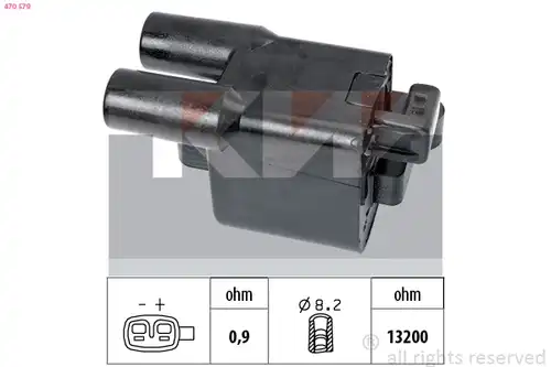 запалителна бобина KW 470 579