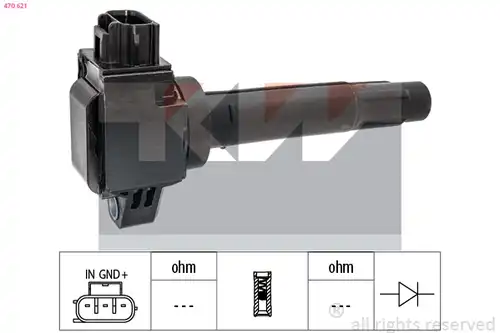 запалителна бобина KW 470 621