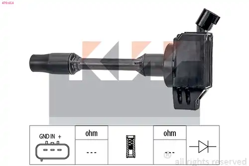 запалителна бобина KW 470 654