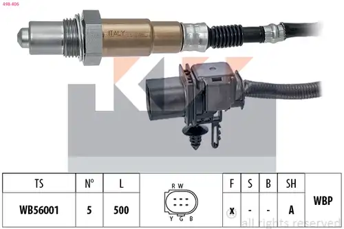 ламбда-сонда KW 498 406