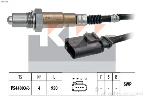 ламбда-сонда KW 498 498