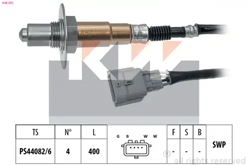 ламбда-сонда KW 498 501