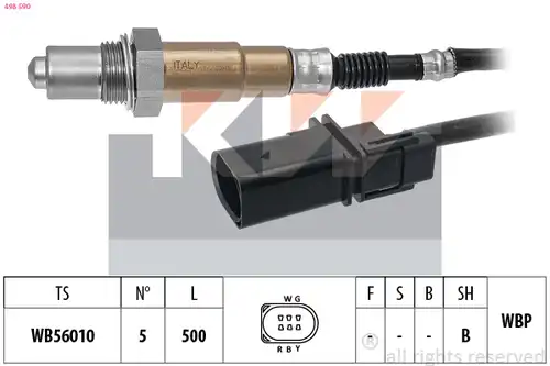 ламбда-сонда KW 498 590