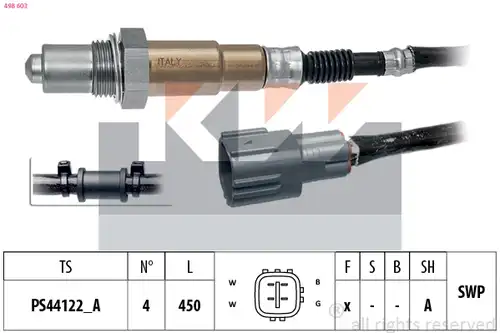 ламбда-сонда KW 498 603