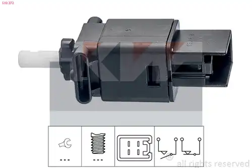 ключ за спирачните светлини KW 510 272