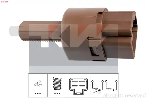 ключ за спирачните светлини KW 510 276