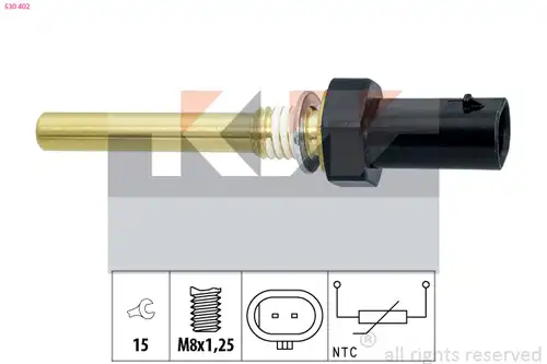 датчик, темература на маслото KW 530 402